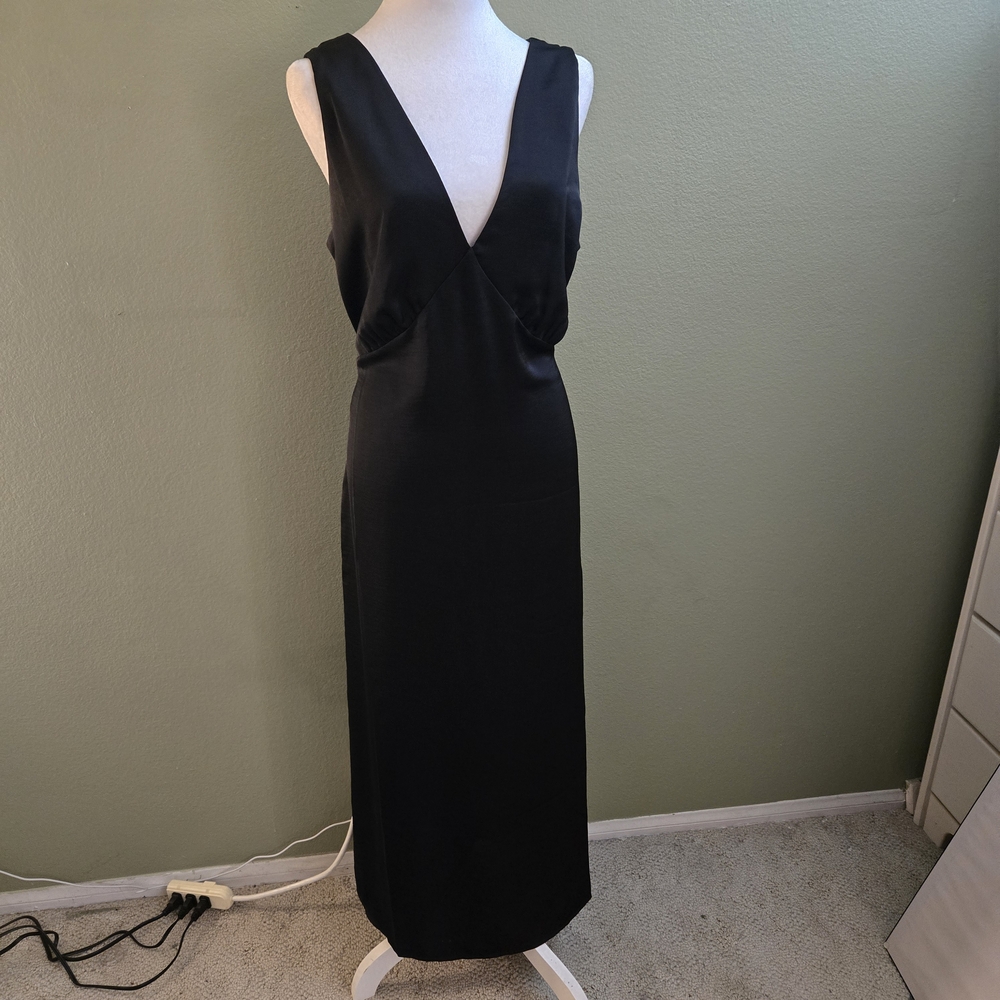Old Navy Women's Black Backless Evening Dress
